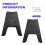 Controller Charging Connector Grip for Legion Go 2 Ergonomic Controller Grip Accessory for Charging While Playing 7