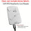 915MHz UHF RFID Reader Writer Desktop USB HID Plug &  Clothing Anti-Theft Tag Decoder Card Encoder for Retail Store 5