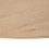 Living And Home 5 Piece Round Oak Wood Grain Dining Set with 4 Sector Space Saving Stools 4