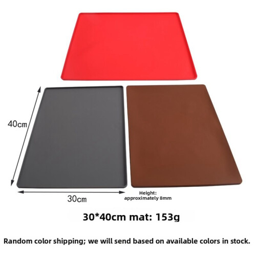 3 Stück Silikon Backmatte Kuchenrollmatte Macaron Rollofenmatte Backzubehör Küchenaccessoires 1