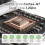 FLIP Handheld Game Players 2.8'' IPS Screen Linux System Video Game Consoles Case Gamer Dual Analog Stick White 2