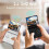 FLIP Handheld Game Players 2.8'' IPS Screen Linux System Video Game Consoles Case Gamer Dual Analog Stick Black 3