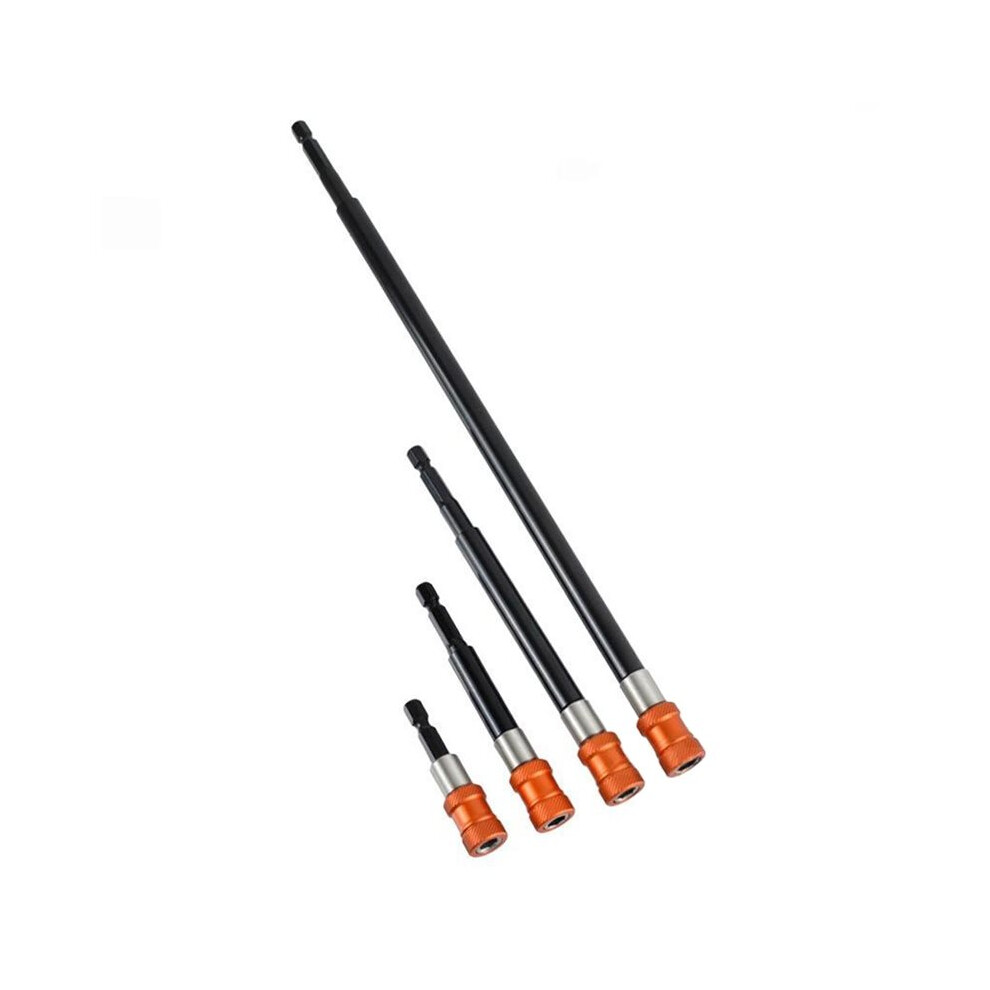4Pcs Magnetic Bit Extension Holder Set 60 100 150 300Mm For Quick Change Screwdriver Bit Holder 4711379891019