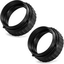 Adattatore per Barattolo di Vetro Mason e Frullatore da 2 Pezzi, Adattatore per Frullatore A Bocca Larga con Guarnizione In Silicone, per