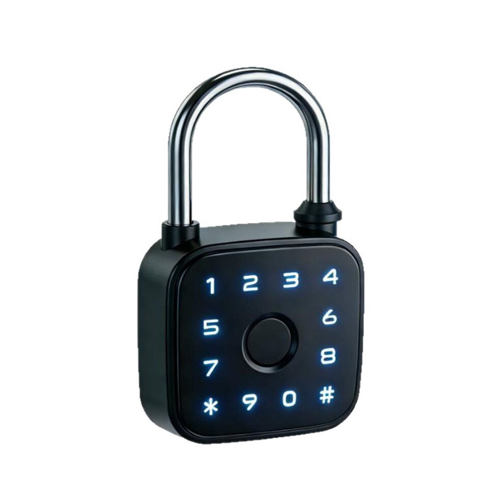 Tuya App Fingerprint Password Padlock Waterproof Biometric Electric Lock For Locker Luggage Gym 6031555258824