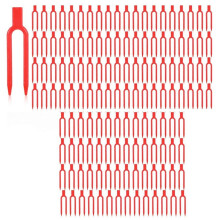 200 Stuks Plant Pins, Plastic Strawberry Support Pins voor Binnenplanten, Herbruikbare U-Vormige Plant Clips