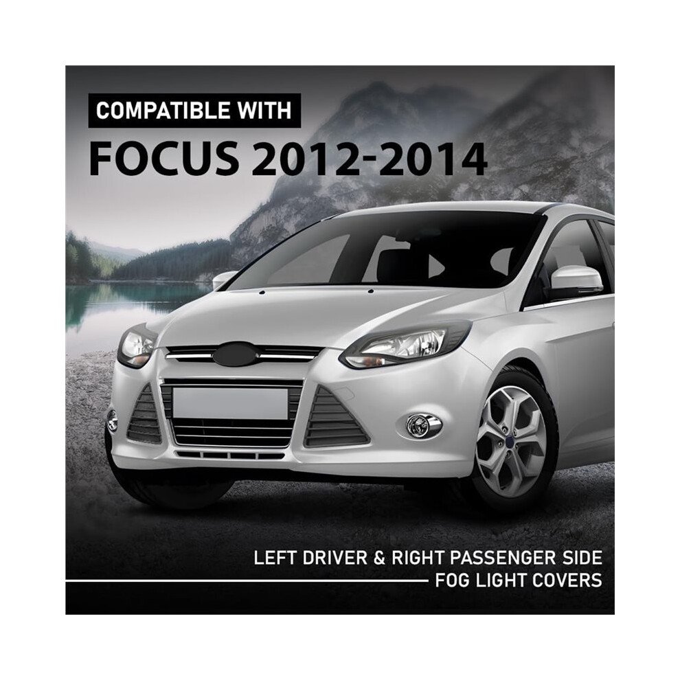Front Bumper Grille Cover Cp9z17k946a Cp9z17k946b For Focus 2012-2014 Fog Cover Accessories Light 6032008842102