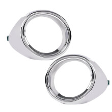 Front Bumper Chrome Fog Light Cover Trim 8148133040 8148233050 for  ES300h ES350 2013-2015 Accessories