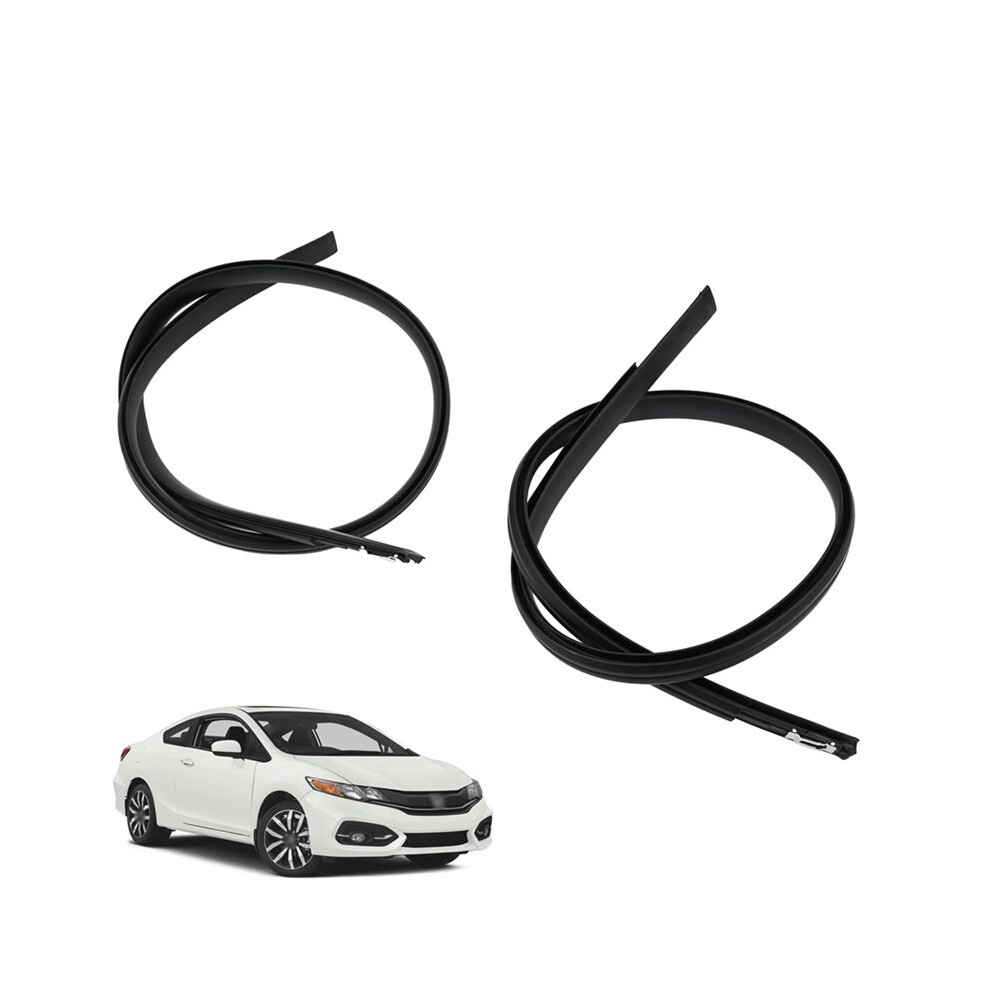74306-Ts8-A01 74316-Ts8-A01 Left & Right Roof Drip Molding Trim Strip Weatherstrip Moulding For 2D 2012-15 4713564190709