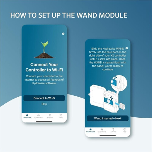 WiFi Module for X2 Sprinkler Controller,for Hydrawise App,Remote Scheduling,2.4GHz WiFi Only,Supports Bt,Wi-Fi 1
