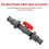 T-Shaped Pool Hose Connectors Sand Filter System Hose Connector Pool Hose Pool Hose Adapter 6