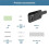Wall Mount Anti-Theft Lock Holder for Tablets, E-Reader, Phone, Adhesive or Screws Install for Cooking Working Relaxing 7