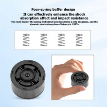 4 Stuks Voetpad voor X1 P1P P1S 3D Printer Anti-Trilling Anti-Slip Anti-Schok Stofbestendige Vervangonderdelen