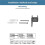 Wall Mount Anti-Theft Lock Holder for Tablets, E-Reader, Phone, Adhesive or Screws Install for Cooking Working Relaxing 8