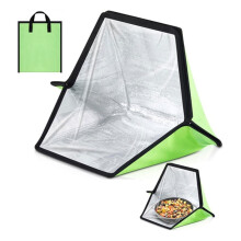 Four à Solar Portable Pliable et Cuisinière Solaire Réchaud de Camping Ustensiles de Cuisine pour Réchauffer les Aliments et Accélérer le