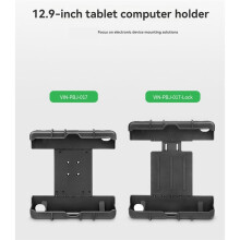Uchwyt na Tablet dla Pro 12.9 Regulowany Uchwyt na Tablet z Mocowaniem na Statyw Przemysłowy Magazyn dla Dużych Tabletów i Ipada A