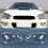 Für  Impreza 2003-2005 Scheinwerferabdeckung Transparenter Lampenschirm Scheinwerfergehäuse Auto Ersatz Frontlinse 7