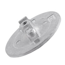 6CE-45373-00 Flat Trim Tab Zinc Anode for 4T F200HP-F300HP Outboard