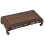 Housewares Rectangular Grey Wood Stand, Oriental Style 3 1
