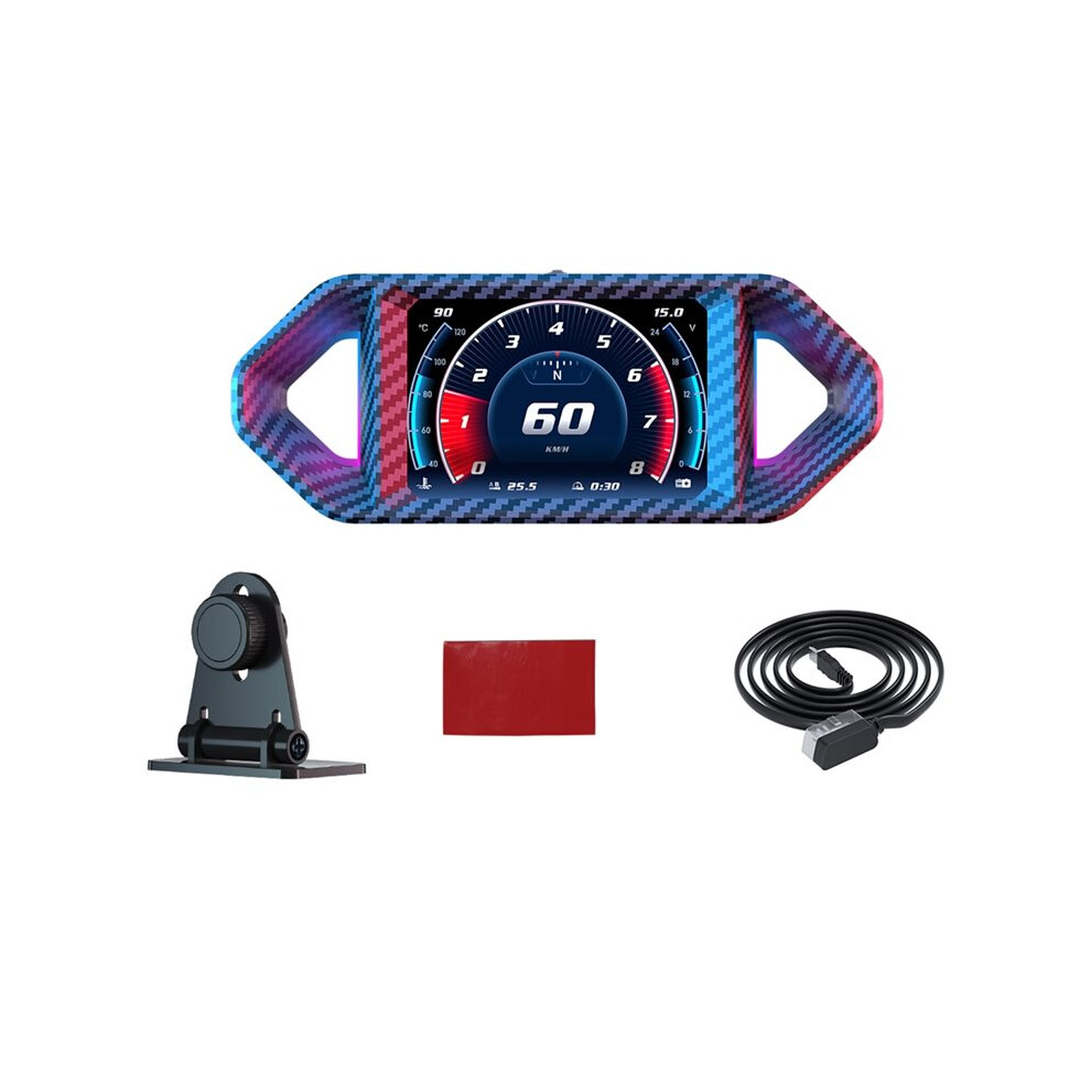P26 Obd Gps Car Hud Speedometer With Slope Meter Altitude Display And Multi-Language Dashboard 6031955051292