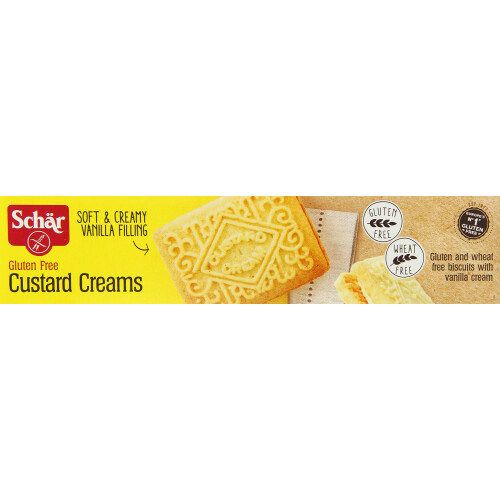 Schar Gluten Free Custard Creams, 125g 1