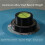 Vinyl Clamp LP Disc Stabilizer 50Hz Record Weight Stabilizer with Turntable Level and Strobe Scale for Phonograp Black 7