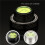 Vinyl Clamp LP Disc Stabilizer 50Hz Record Weight Stabilizer with Turntable Level and Strobe Scale for Phonograp Black 10