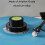 Vinyl Clamp LP Disc Stabilizer 50Hz Record Weight Stabilizer with Turntable Level and Strobe Scale for Phonograp Black 8