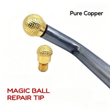 Paintless Dent Repair Tool Pure Copper Swivel Magic Tip for Car Body Rods Levelling