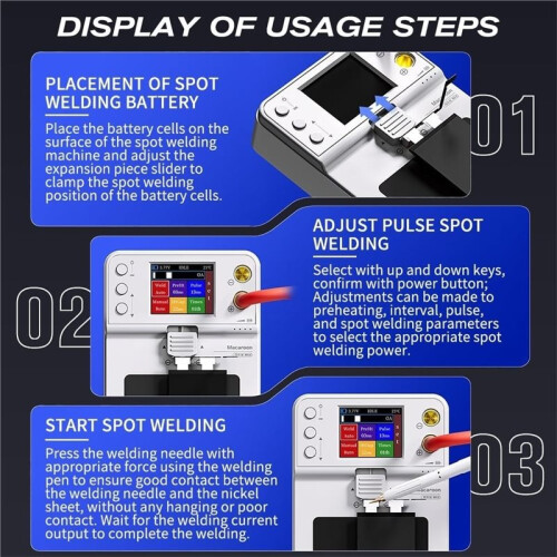 Battery Spot  Kit,Handheld Spot  Controller   Spot  for Lithium Batteries Welding Equipment 2
