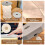 Atmosphere Light Rotating Foldable Night Light Paper Lantern LED Touch Dimmer Bedhead Decoration Gift Table Book Light 4