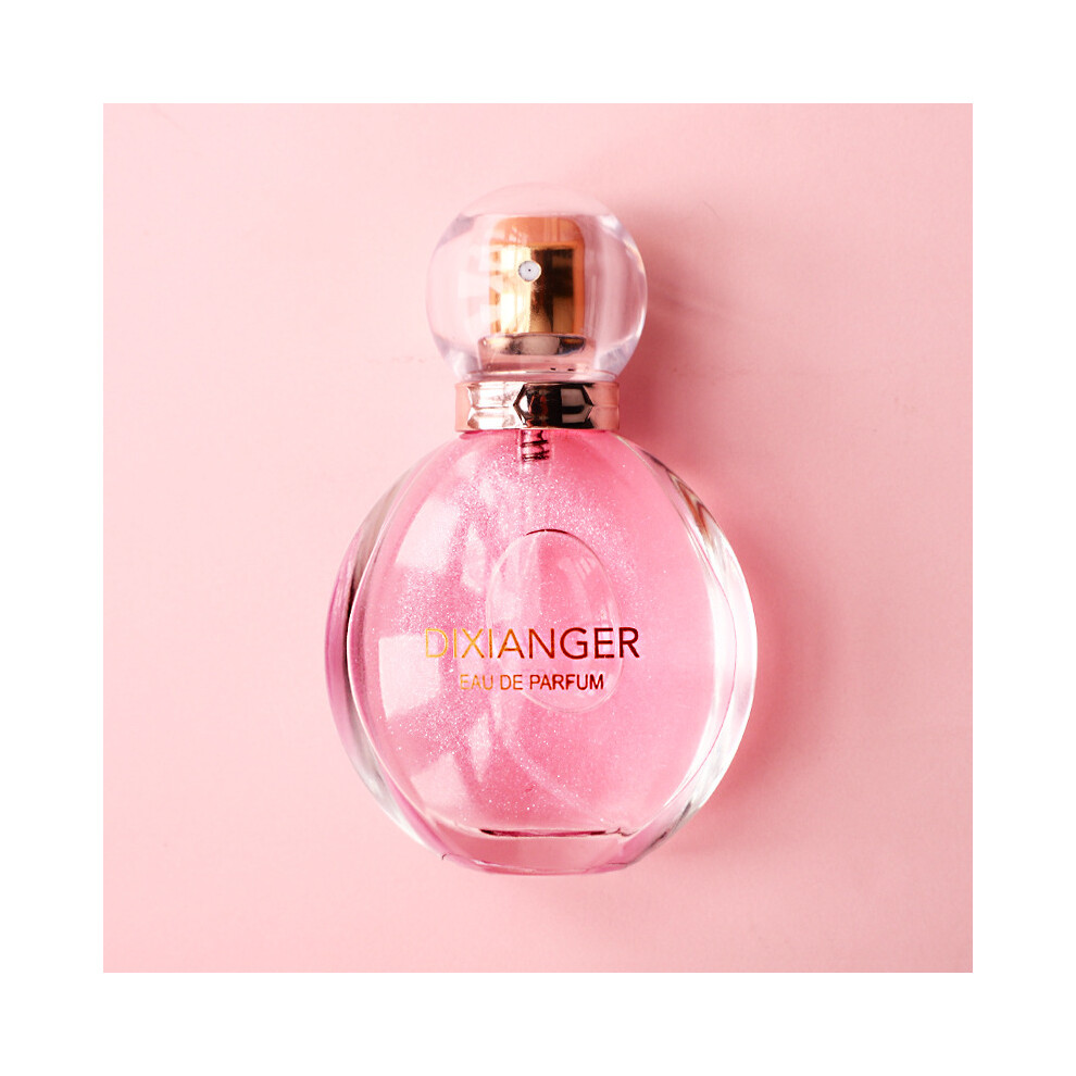 Warmkiss (Dxr240 Gilt Shaohua Pink) Dixianger Shimmer Quicksand Perfume For Women, Fresh Light Fragrance Daily Eau De Toilette