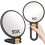 Multi Angles Magnification Beauty Mirror With Double-Pink 5 11