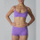 Romantics Ensemble soutien-gorge et culotte en-L fleuri noir 10