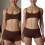 Romantics Ensemble soutien-gorge et culotte en-L fleuri noir 4