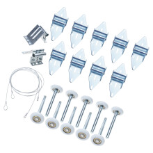 Professionele garagedeurreparatiehardware omvat 8 voet draad en