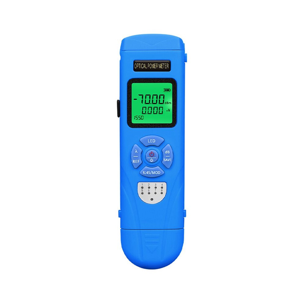 Rechargeable Optical Power Meter -70+10Dbm Ftth Fiber Optic Power Meter With Led Opm Sc/Fc/St Fiber Power Meter 6031772882925
