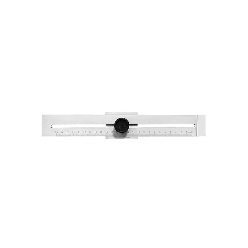 Criber Steel Marking Gauge Parallel Ruler Gauge Precise Marking Gauge Sliding Ruler 250Mm 6032006612936