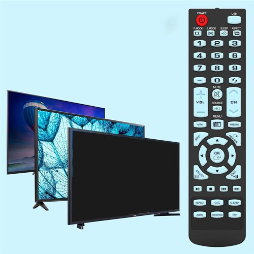 Universal Remote Control for Element TV for All Element LCD LED TV - No Programming Required 2