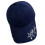 Modische Baseballkappe aus Baumwolle mit-Marineblau 1
