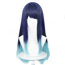 (B) Wig Anime OSHI NO KO Actor Modeling Short Hair Ball Woman Clothing Accessories Gradient Color Long Hair
