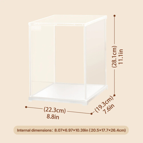 Rolife Clear Display Case Portrait Size M 1