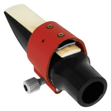 Tenor Saxophone Mouthpiece Clamp Reed Fastener Clip Saxophone Mouthpiece Clamp Reed Fastener Clip for Sax Red