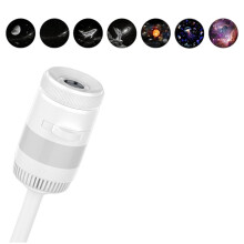 USB Projector Night Light HD Romantic Starry Sky Atmosphere Lamp 360 Flexible Romantic for Gift