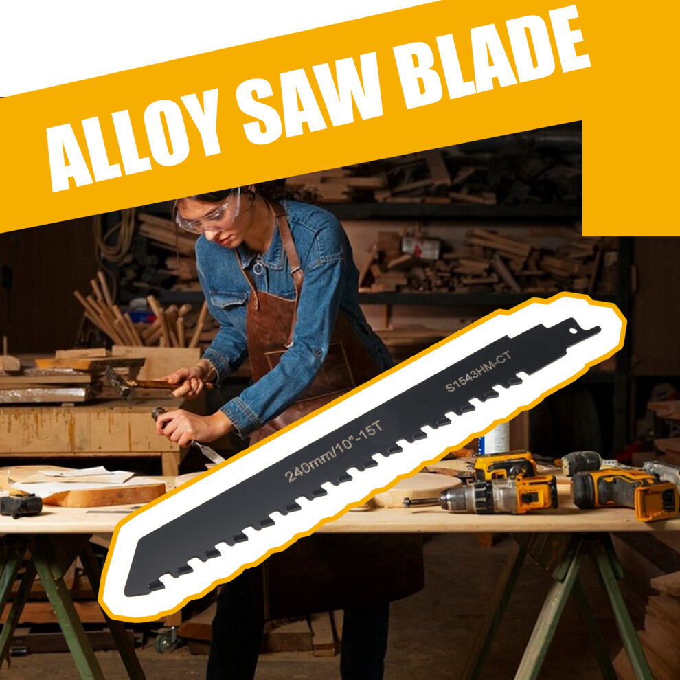 Reciprocating Saw Blade (Carbide/Tungsten Carbide) 4854088542626