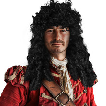 Cos Modeling Wig Film Pirates of The Caribbean Male Lead Wig Cover Punk Rock Evening Party Match Long Curly Hair