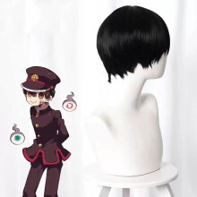 Cos Headgear Man Daily Clothing Match Straight Bangs Short Hair Anime Toilet Bound Hanako Kun Spirit Role Wig