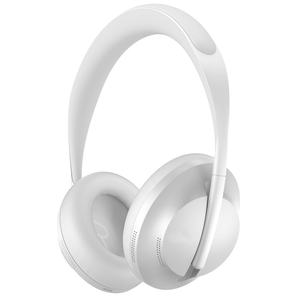 Bluetooth Noise-Canceling Headphones，Silver