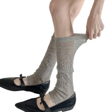 Couvre-pieds en mélange d'acrylique doux pour-OS gris clair