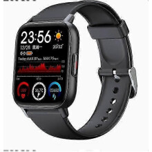 Slim Fitness Tracker with Blood Oxygen, Blood Pressure, 24/7 Heart Rate and Sleep Tracking, IP68 Waterproof Activity Watch